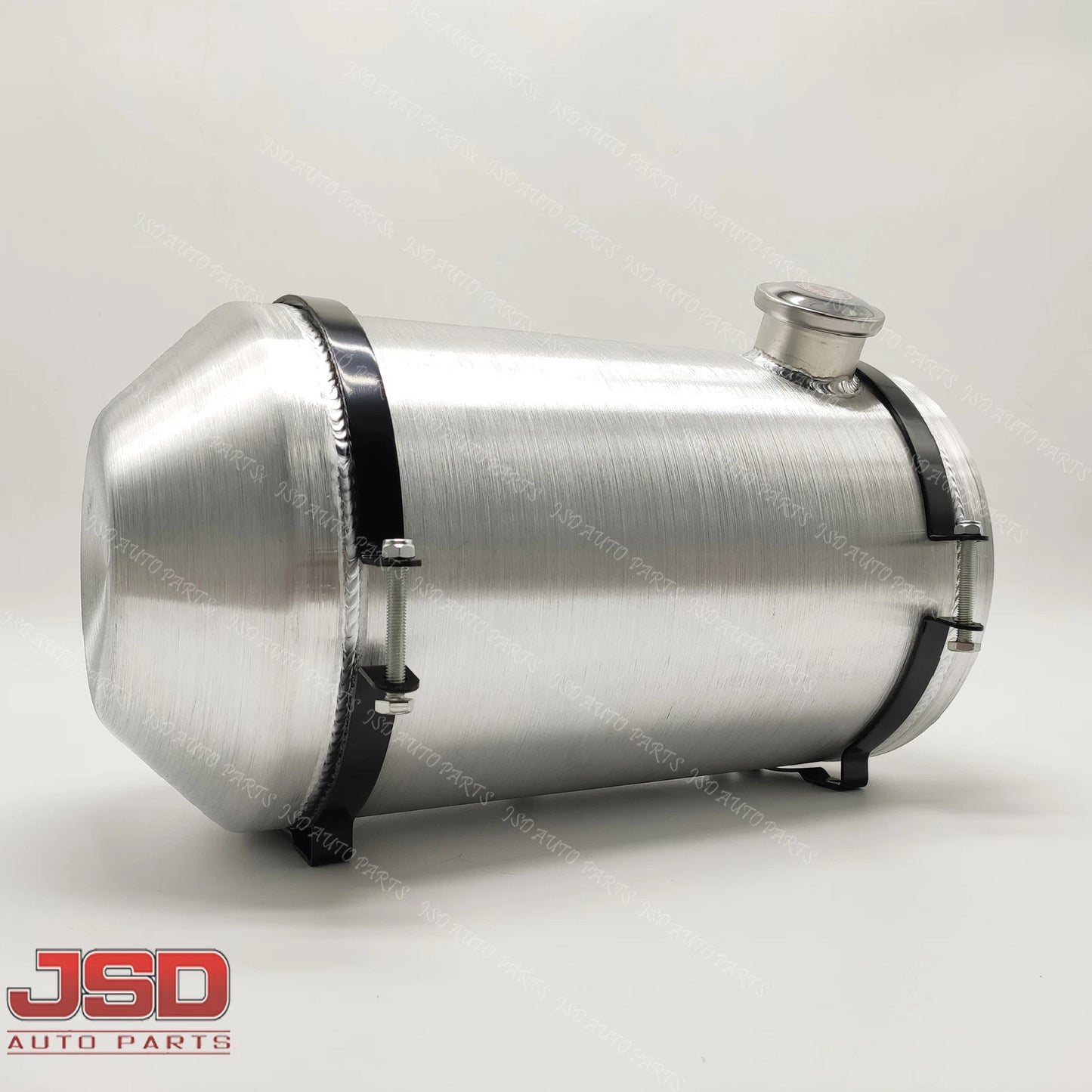 M263 JSD Aluminum Spun Fuel Tank 10x20 End Fill 6.75 Gallon 1/4'' NPT