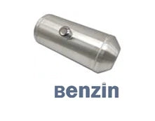 M268 JSD Aluminum Spun Fuel Tank 10x22 Center Fill 7.00 Gallon 3/8'' NPT