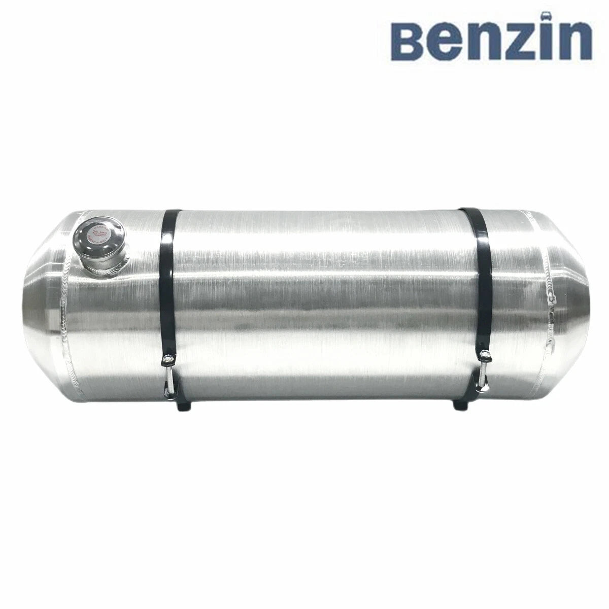M293 JSD Aluminum Spun Fuel Tank 12x33 End Fill 15.63 Gallon 1/4'' NPT