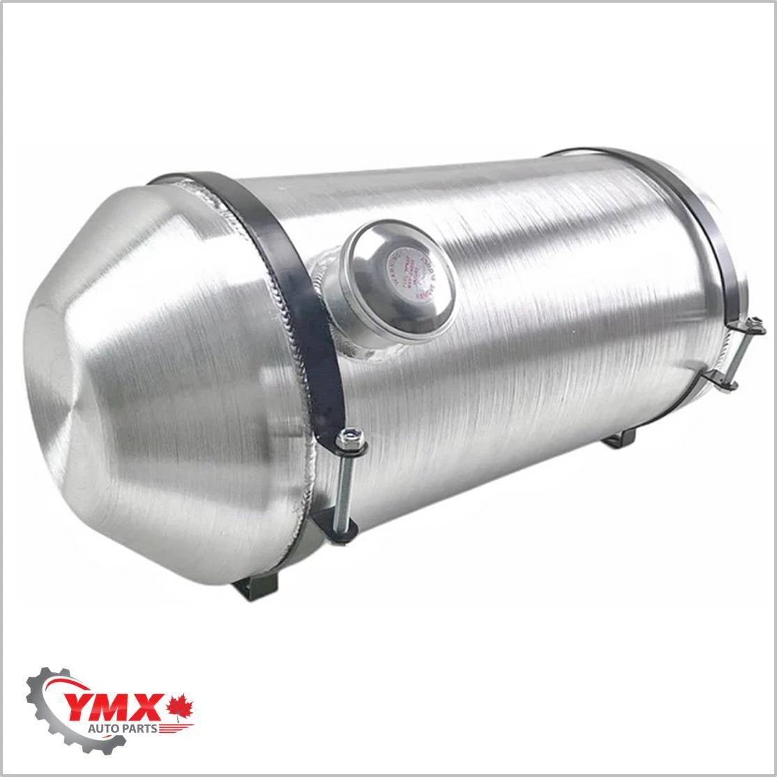 M301 JSD Aluminum Spun Fuel Tank 12x22 End Fill 10.63 Gallon 1/4'' NPT