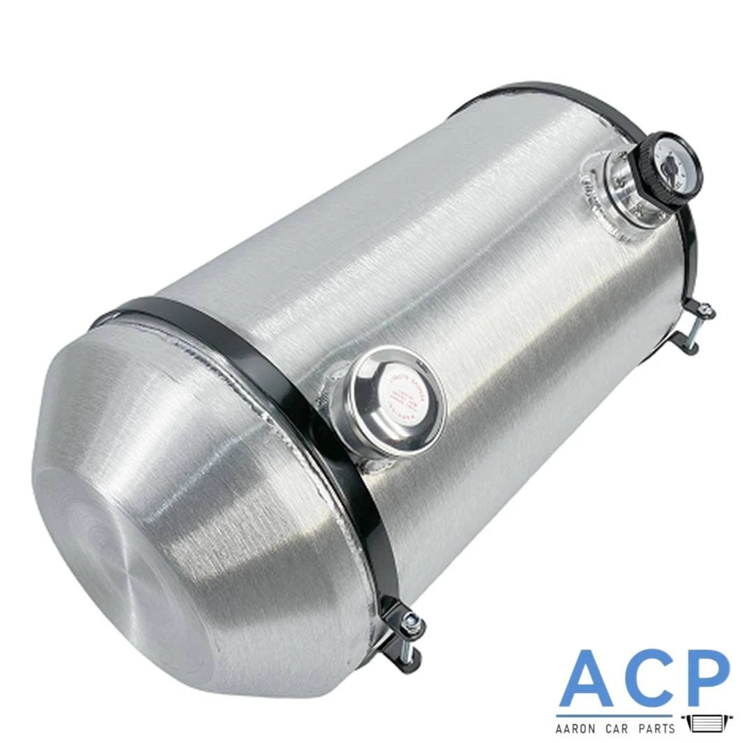 M302 JSD Aluminum Spun Fuel Tank 12x24 End Fill 11.63 Gallon 1/4'' NPT