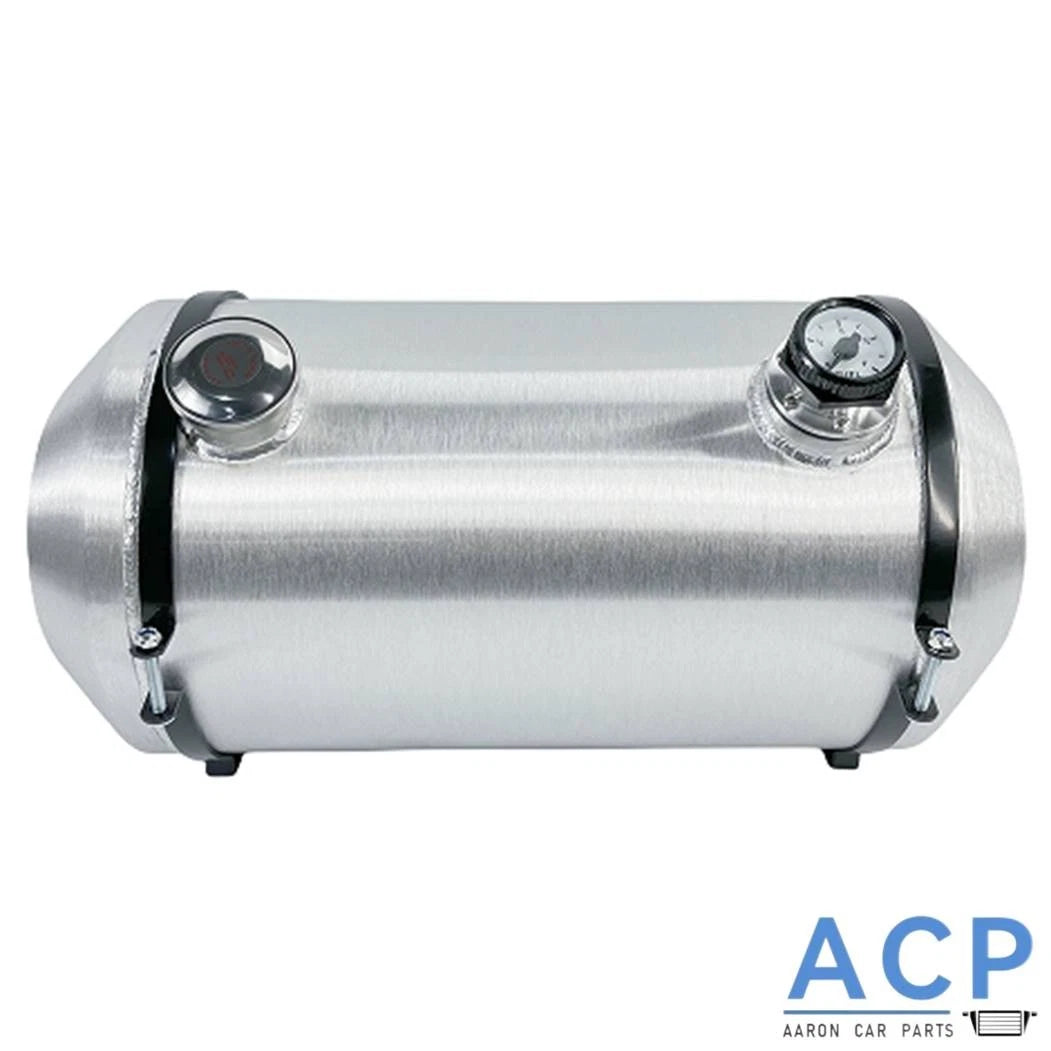 M302 JSD Aluminum Spun Fuel Tank 12x24 End Fill 11.63 Gallon 1/4'' NPT