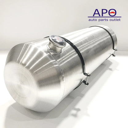 M306 JSD Aluminum Spun Fuel Tank 12x40 End Fill 19.25 Gallon 1/4'' NPT