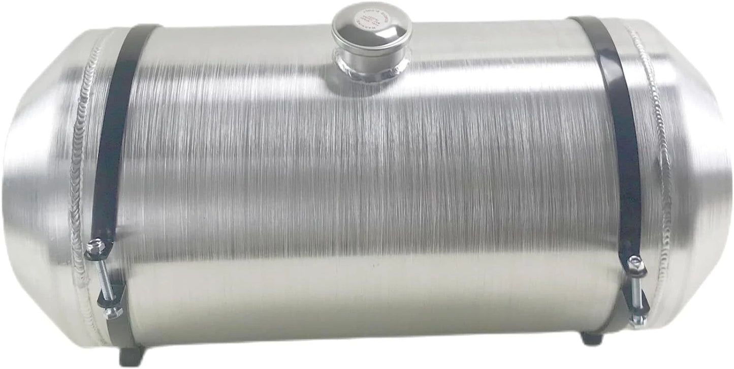 M309 JSD Aluminum Spun Fuel Tank 12x26 Center Fill 11.63 Gallon 3/8'' NPT