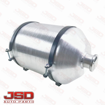 M336 JSD Aluminum Spun Fuel Tank 10x16 Vertical Fill 5 Gallon 1/4'' NPT