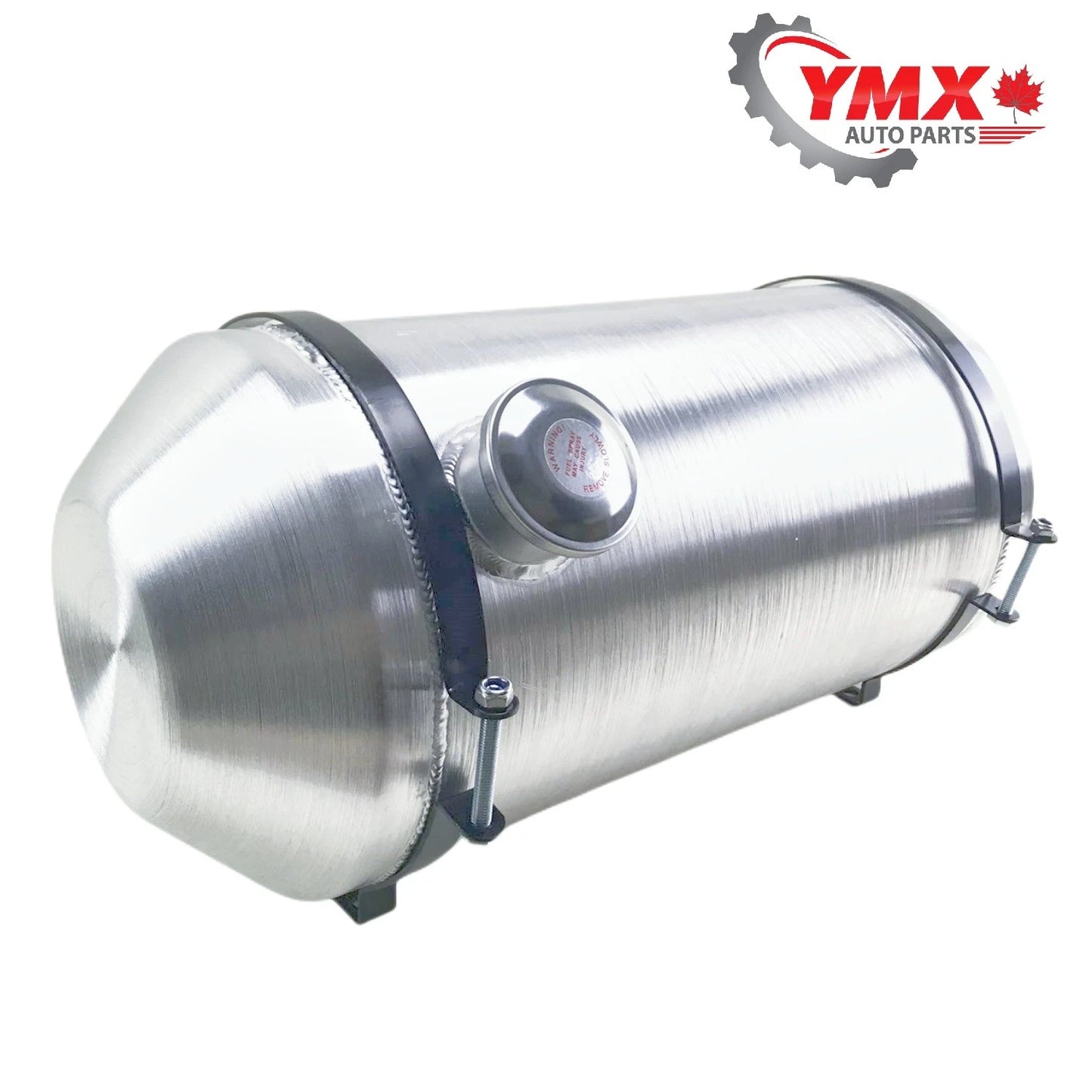 M338 JSD Aluminum Spun Fuel Tank 10x22 End Fill 7.00 Gallon 3/8'' NPT