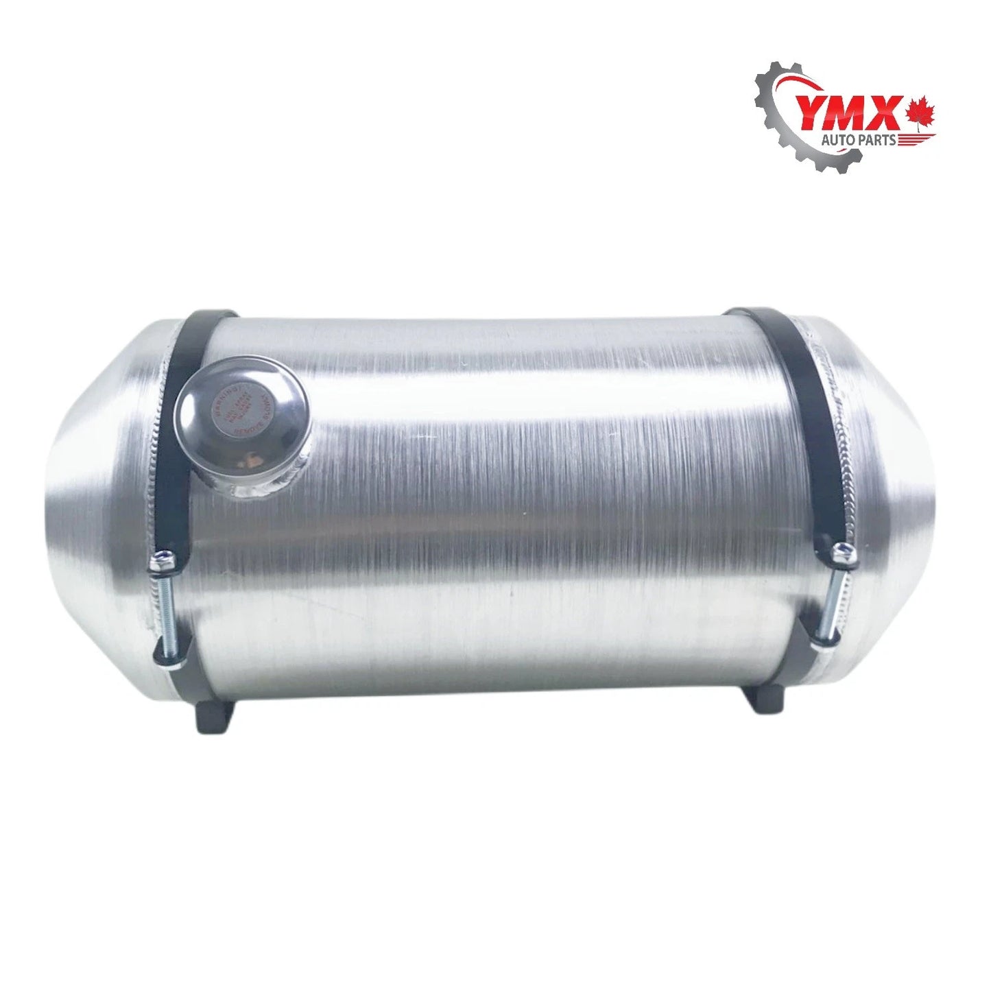 M338 JSD Aluminum Spun Fuel Tank 10x22 End Fill 7.00 Gallon 3/8'' NPT