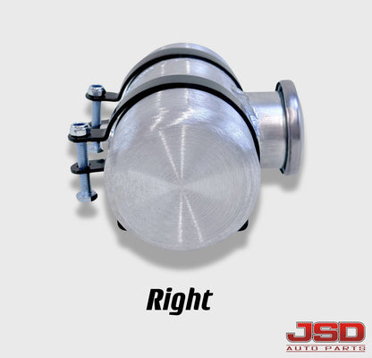 M359 JSD Aluminum Spun Fuel Tank 4x8 center Fill 0.38 Gallon 1/4'' NPT