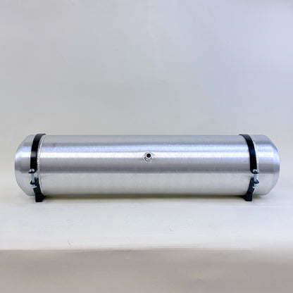 M701 JSD Aluminum Spun Fuel Tank 8x33 center Fill 7. Gallon 1/4'' NPT w return line
