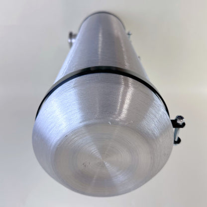 M701 JSD Aluminum Spun Fuel Tank 8x33 center Fill 7. Gallon 1/4'' NPT w return line