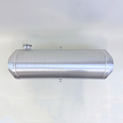 M702 JSD Aluminum Spun Fuel Tank 10x33 center Fill 11 Gallon 3/8'' NPT w Dual outlet design (return-compatible)