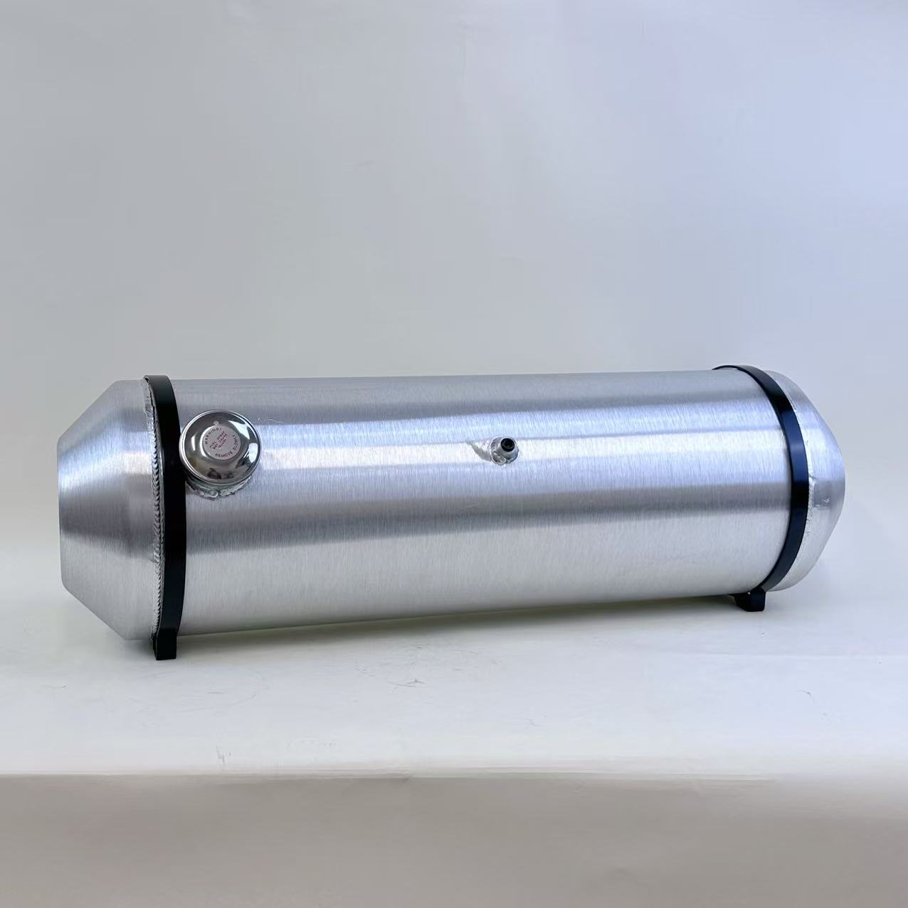 M703 JSD Aluminum Spun Fuel Tank 10x33 center Fill 11 Gallon 1/4'' NPT w Dual outlet design (return-compatible)