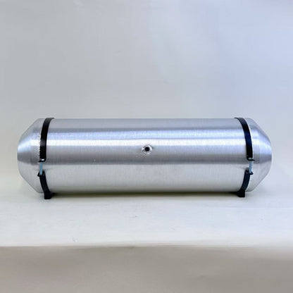 M703 JSD Aluminum Spun Fuel Tank 10x33 center Fill 11 Gallon 1/4'' NPT w Dual outlet design (return-compatible)