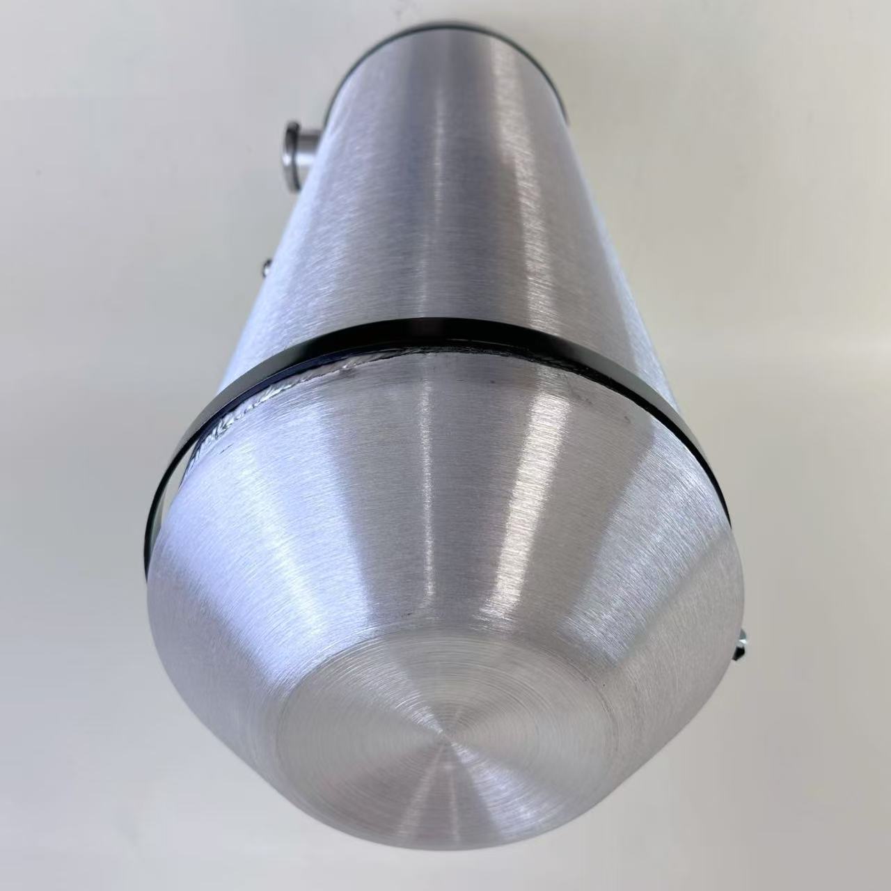 M703 JSD Aluminum Spun Fuel Tank 10x33 center Fill 11 Gallon 1/4'' NPT w Dual outlet design (return-compatible)