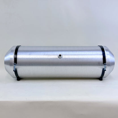 M702 JSD Aluminum Spun Fuel Tank 10x33 center Fill 11 Gallon 3/8'' NPT w Dual outlet design (return-compatible)