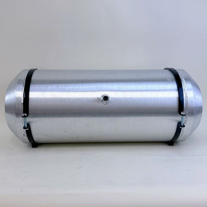 M705 JSD Aluminum Spun Fuel Tank 12x30 center Fill 14.5 Gallon 1/4'' NPT w Dual outlet design (return-compatible)