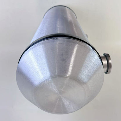M705 JSD Aluminum Spun Fuel Tank 12x30 center Fill 14.5 Gallon 1/4'' NPT w Dual outlet design (return-compatible)