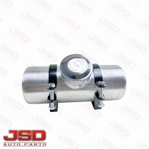 M367 JSD Aluminum Spun Fuel Tank 4x10 Center Fill 0.48 Gallon 1/8'' NPT