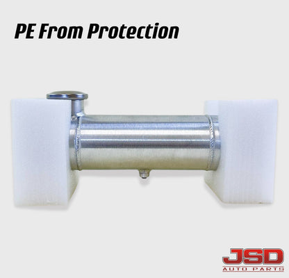 M382 JSD Aluminum Spun Fuel Tank 4x15 End Fill .72 Gallon 1/8'' NPT