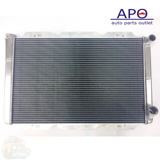 Aluminum Racing Radiator 80126N Double Pass 31" x 21" 31 In Width Universal Fit