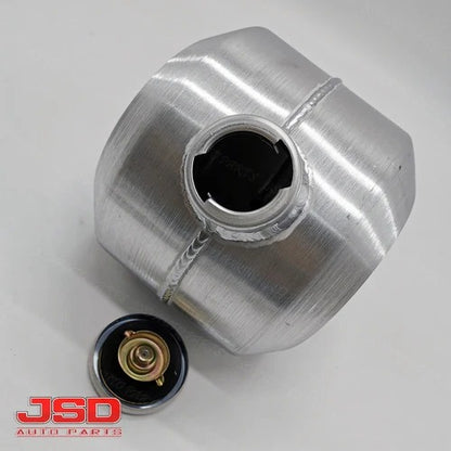 M185 JSD Aluminum Spun Fuel Tank 8x7.5 Center Fill 1.50 Gallon 1/4'' NPT