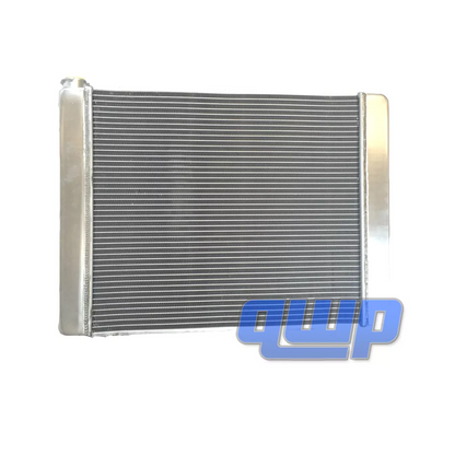 G016 New Racing Welded Fabricated Aluminum 2 Row Radiator GM Chevy 26" x 19" x3" IMCA