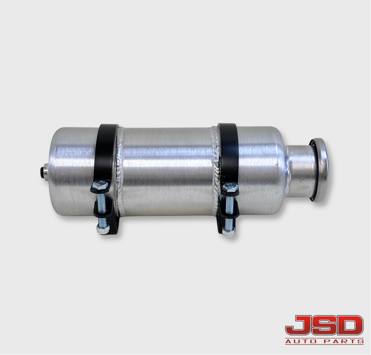M370 JSD Aluminum Spun Fuel Tank 4x10 Vertical Fill 0.48 Gallon 1/4'' NPT