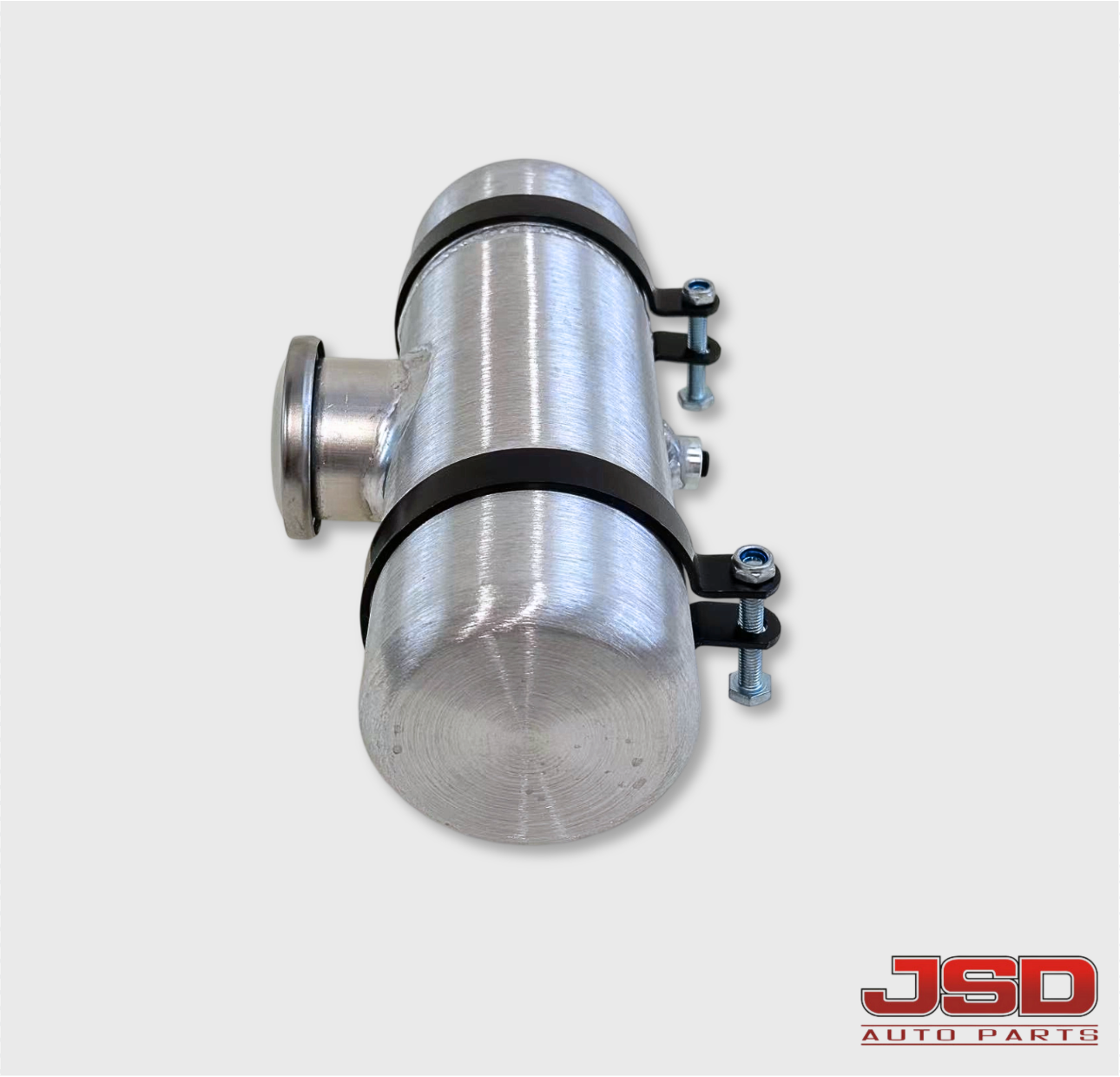 M373 JSD Aluminum Spun Fuel Tank 4x12 center Fill 0.58 Gallon 1/8'' NPT