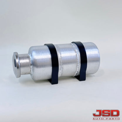 M363 JSD Aluminum Spun Fuel Tank 4x8 |Top Fill 0.38 Gallon| 1/4'' NPT | Vertical