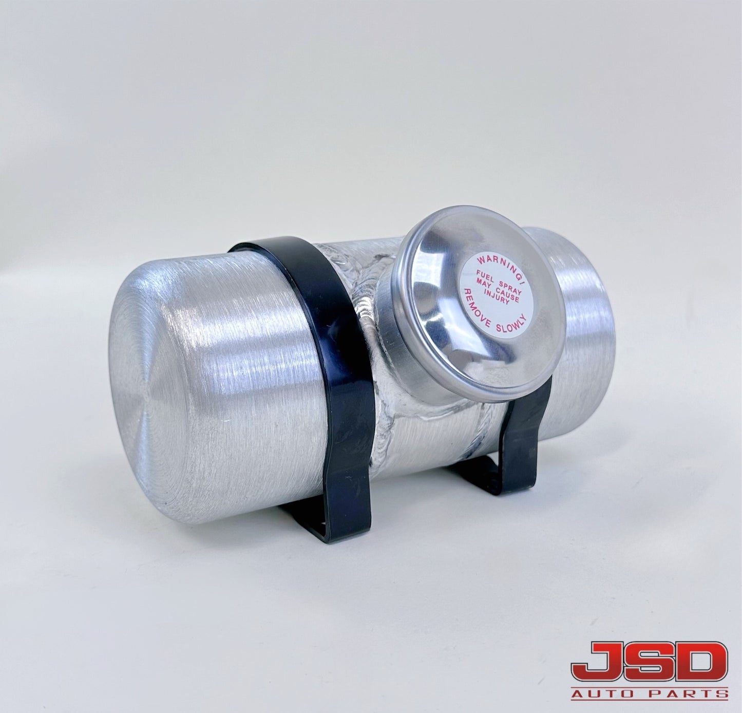 M359 JSD Aluminum Spun Fuel Tank 4x8 center Fill 0.38 Gallon 1/4'' NPT