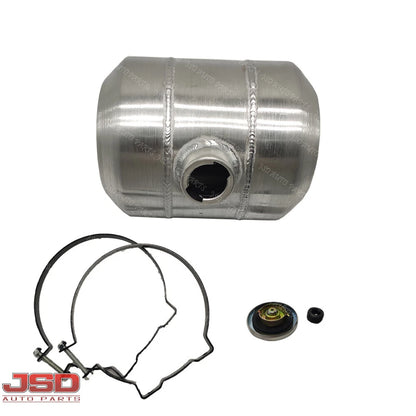 M202 JSD Aluminum Spun Fuel Tank 8x10 Center Fill 2. Gallon 3/8'' NPT