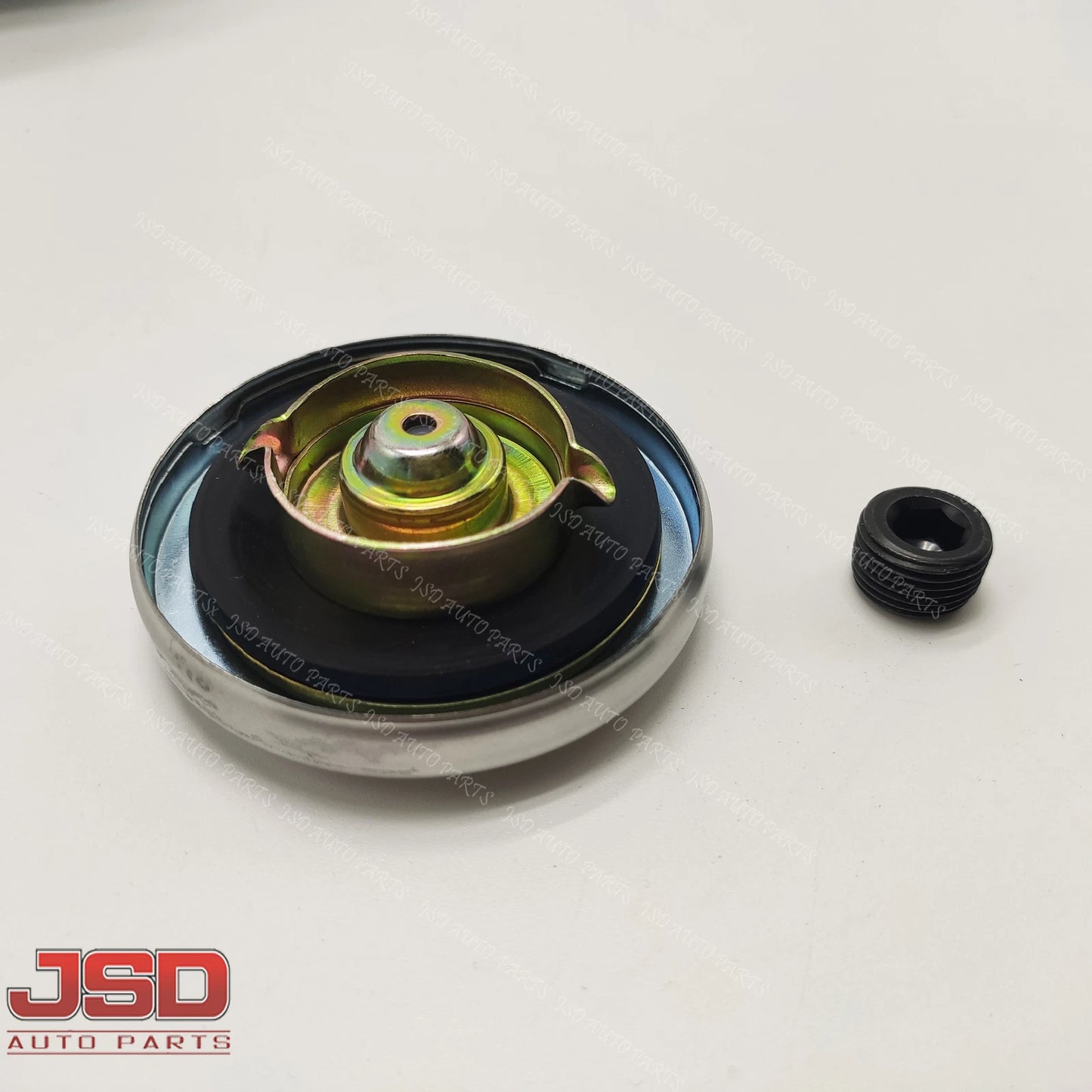 M202 JSD Aluminum Spun Fuel Tank 8x10 Center Fill 2. Gallon 3/8'' NPT