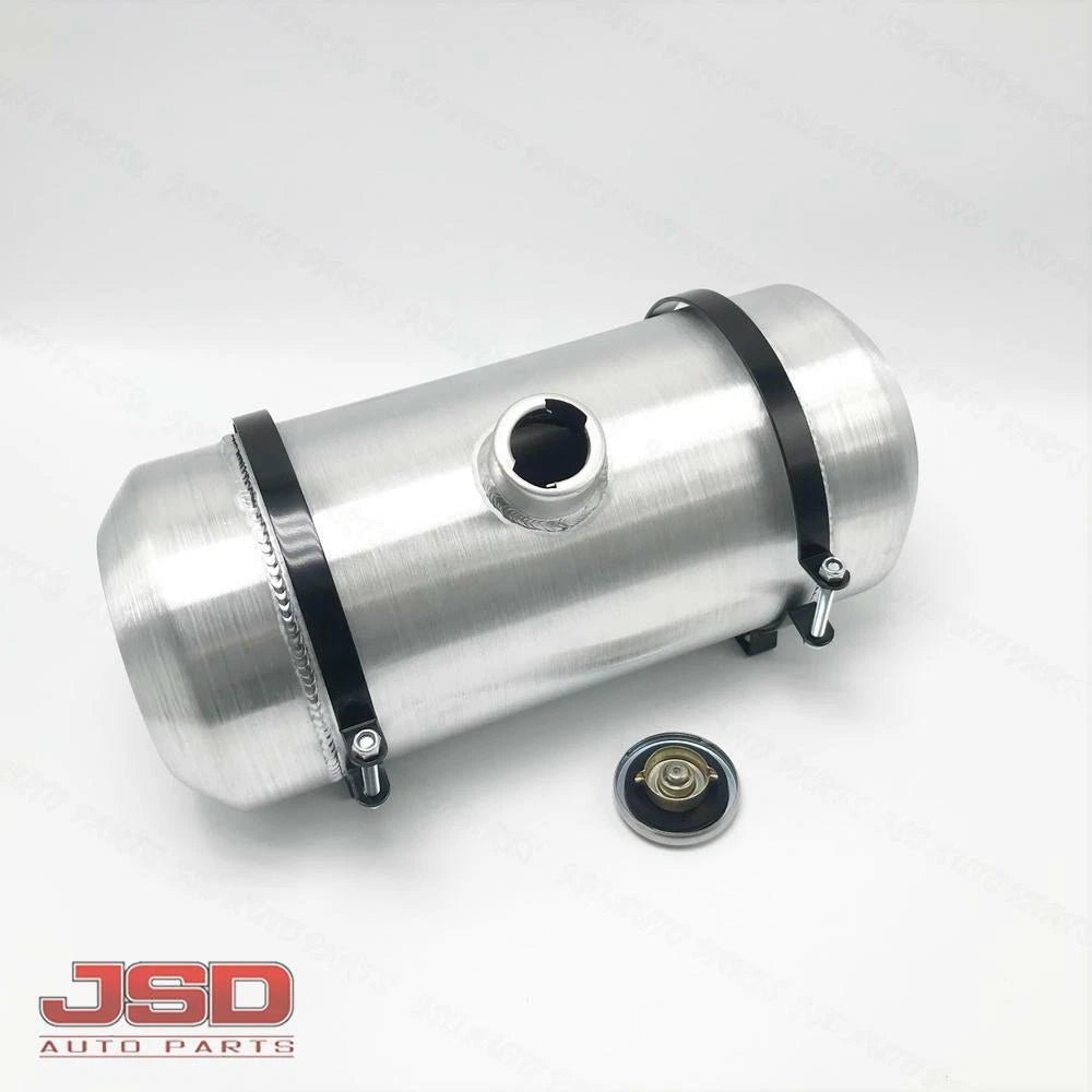 M210 JSD Aluminum Spun Fuel Tank 8x18 Center Fill 3.9 Gallon 1/4'' NPT