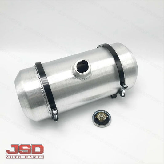 M210 JSD Aluminum Spun Fuel Tank 8x18 Center Fill 3.9 Gallon 1/4'' NPT