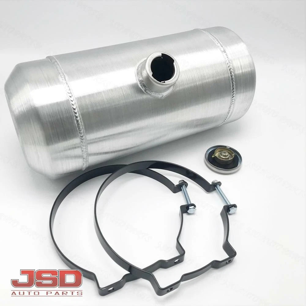 M210 JSD Aluminum Spun Fuel Tank 8x18 Center Fill 3.9 Gallon 1/4'' NPT