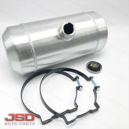 M210 JSD Aluminum Spun Fuel Tank 8x18 Center Fill 3.9 Gallon 1/4'' NPT