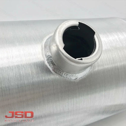 M210 JSD Aluminum Spun Fuel Tank 8x18 Center Fill 3.9 Gallon 1/4'' NPT