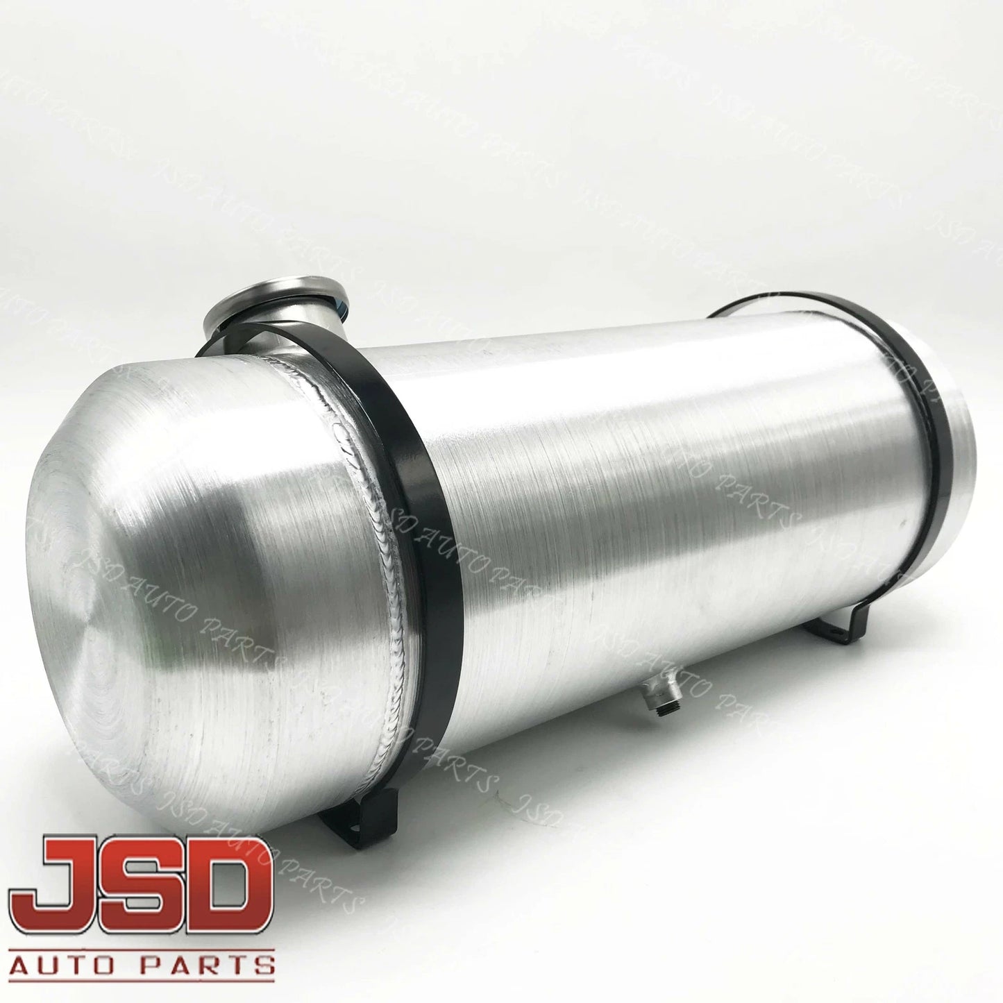 M212 JSD Aluminum Spun Fuel Tank 8x20 End Fill 4 Gallon 1/4'' NPT