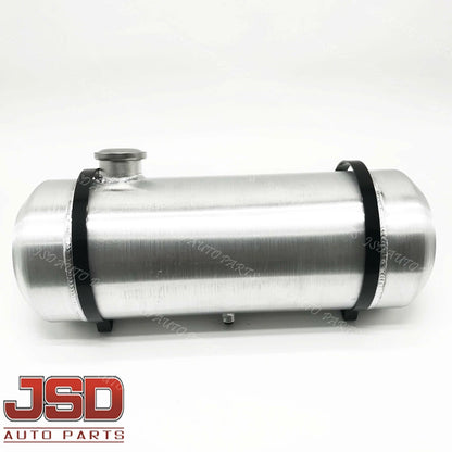 M212 JSD Aluminum Spun Fuel Tank 8x20 End Fill 4 Gallon 1/4'' NPT