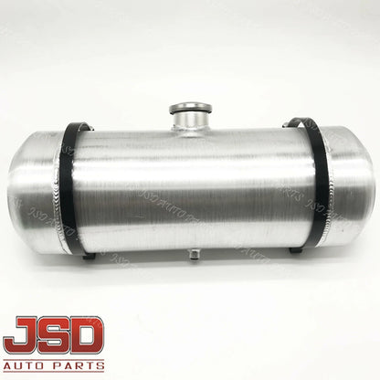 M213 JSD Aluminum Spun Fuel Tank 8x20 Center Fill 4 Gallon 1/4'' NPT