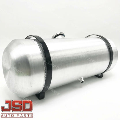 M213 JSD Aluminum Spun Fuel Tank 8x20 Center Fill 4 Gallon 1/4'' NPT