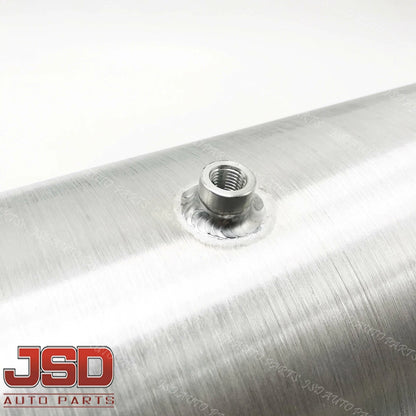 M213 JSD Aluminum Spun Fuel Tank 8x20 Center Fill 4 Gallon 1/4'' NPT