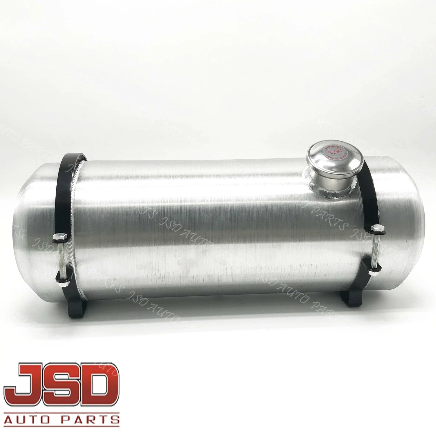 M216 JSD Aluminum Spun Fuel Tank 8x22 End Fill 4.5 Gallon 1/4'' NPT