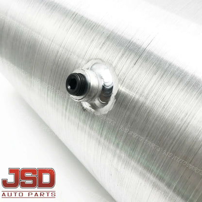 M216 JSD Aluminum Spun Fuel Tank 8x22 End Fill 4.5 Gallon 1/4'' NPT
