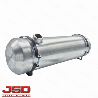 M225 JSD Aluminum Spun Fuel Tank 8x26 End Fill 5.5 Gallon 3/8'' NPT