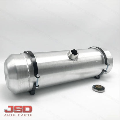 M231 JSD Aluminum Spun Fuel Tank 8x28 Center Fill 6 Gallon 3/8'' NPT Standard