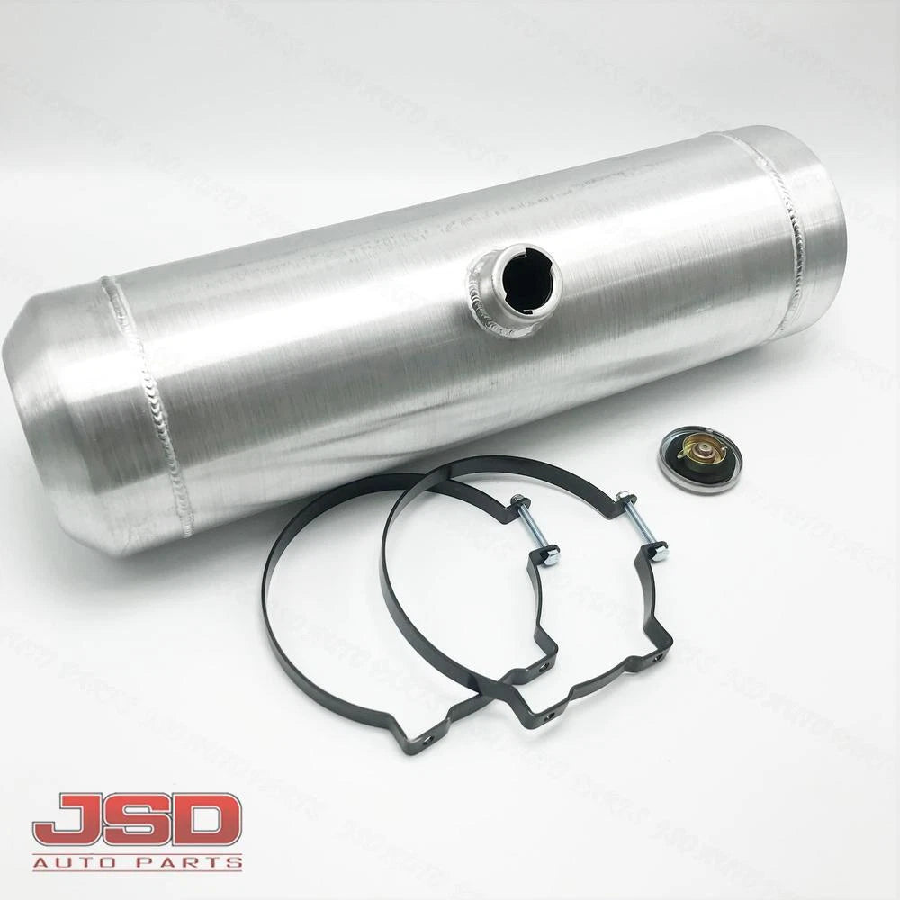 M231 JSD Aluminum Spun Fuel Tank 8x28 Center Fill 6 Gallon 3/8'' NPT Standard