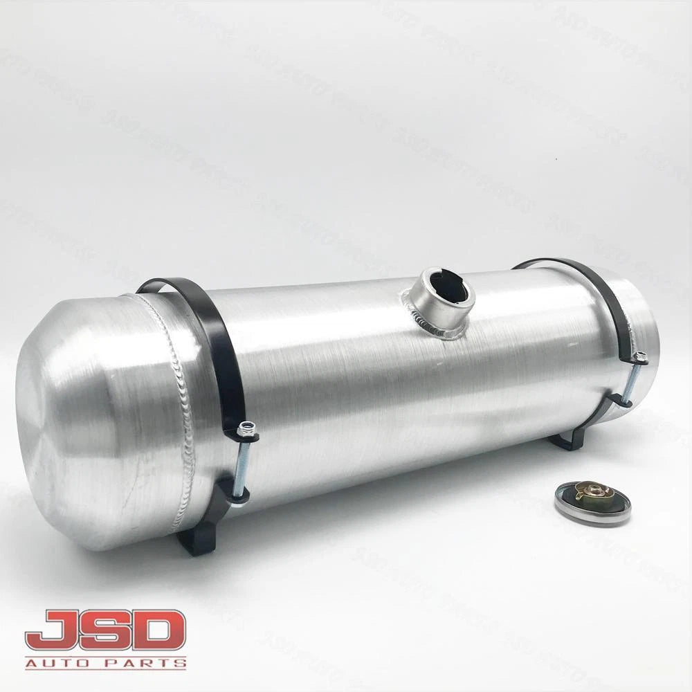 M231 JSD Aluminum Spun Fuel Tank 8x28 Center Fill 6 Gallon 3/8'' NPT Standard