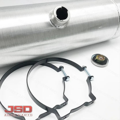 M231 JSD Aluminum Spun Fuel Tank 8x28 Center Fill 6 Gallon 3/8'' NPT Standard