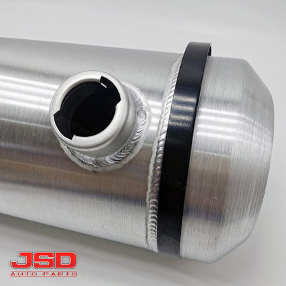 M232 JSD Aluminum Spun Fuel Tank 8x30 End Fill 6.25 Gallon 3/8'' NPT Standard